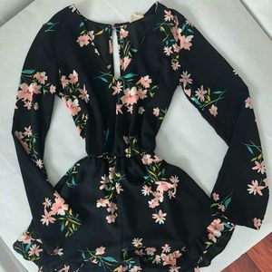Urban Outfitters Floral Romper
